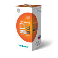 Biomin Vitamin D3 Forte 1000 I.U. 60tbl - cena, porovnanie