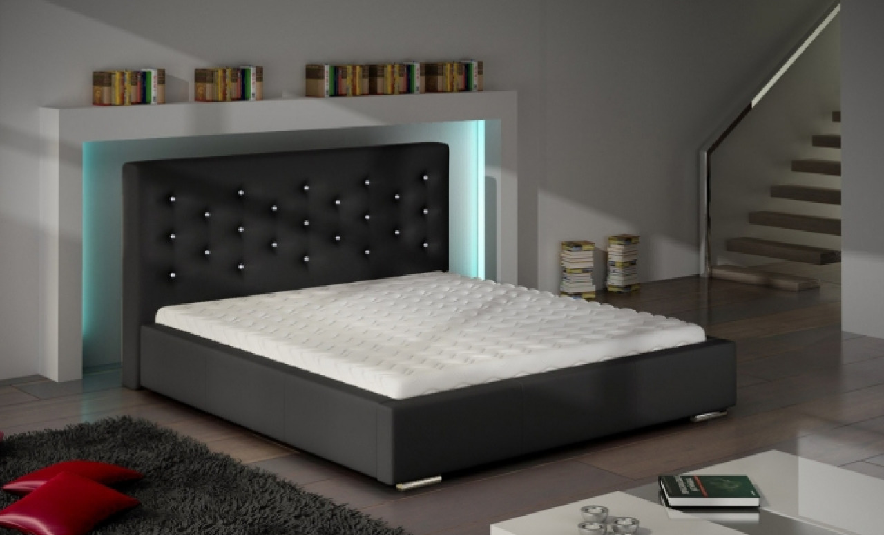 Рейтинг качества кроватей. Удобная качественная кровать. Кровать со стеклянными вставками. Кровать Кристалл. Кровать Crystal 140.