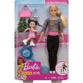 Mattel Barbie Sportovní set Tmavé oblečení