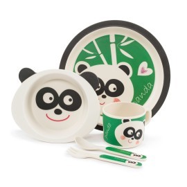 Zopa Bambusová jedálenská sada Panda