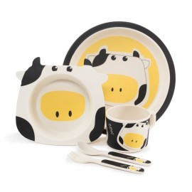 Zopa Bambusová jedálenská sada Cow