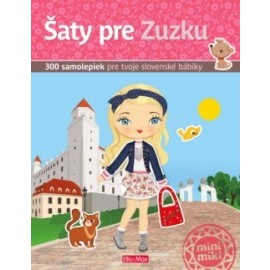 Šaty pre ZUZKU - Kniha samolepiek