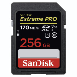 Sandisk SDXC Extreme Pro UHS-I U3 256GB