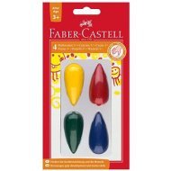 Faber Castell Plastové pastelky do dlane 4 farby - cena, porovnanie