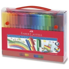 Faber Castell Popisovače Connector 60 farieb