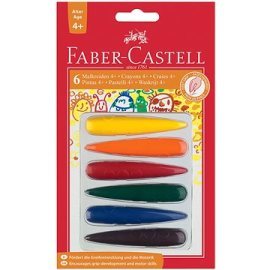 Faber Castell Plastové pastelky 6 farieb