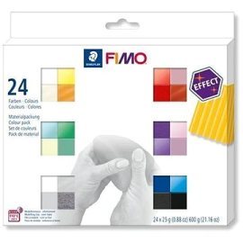 Staedtler Fimo efekt sada 24 barev