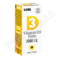 Virde Vitamín D3 Forte 30tbl - cena, porovnanie