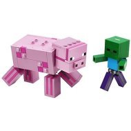 Lego Minecraft 21157 Velká figurka: Prase s malou zombie - cena, porovnanie