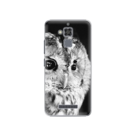 iSaprio BW Owl Asus ZenFone 3 Max ZC520TL
