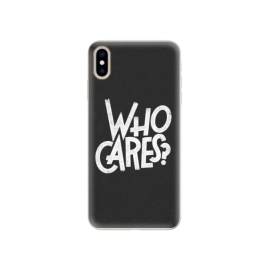 iSaprio Who Cares Apple iPhone XS Max