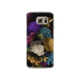 iSaprio Dark Flowers Samsung Galaxy S6 Edge