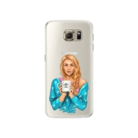 iSaprio Coffe Now Redhead Samsung Galaxy S6 Edge