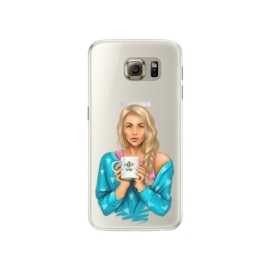 iSaprio Coffe Now Blond Samsung Galaxy S6 Edge