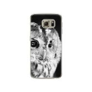 iSaprio BW Owl Samsung Galaxy S6 Edge - cena, porovnanie