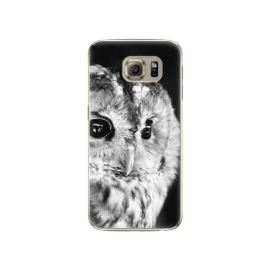 iSaprio BW Owl Samsung Galaxy S6 Edge Plus