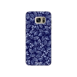 iSaprio Blue Leaves 05 Samsung Galaxy S7 Edge