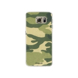 iSaprio Green Camuflage 01 Samsung Galaxy S6 Edge