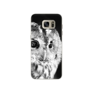 iSaprio BW Owl Samsung Galaxy S7 Edge - cena, porovnanie