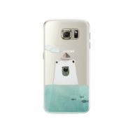 iSaprio Bear With Boat Samsung Galaxy S6 Edge - cena, porovnanie