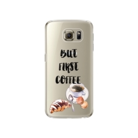 iSaprio First Coffee Samsung Galaxy S6 Edge Plus