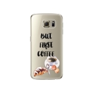 iSaprio First Coffee Samsung Galaxy S6 Edge Plus - cena, porovnanie