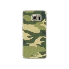 iSaprio Green Camuflage 01 Samsung Galaxy S6 Edge Plus