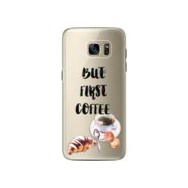iSaprio First Coffee Samsung Galaxy S7 Edge