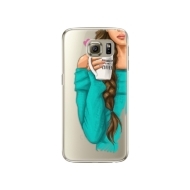 iSaprio My Coffe and Brunette Girl Samsung Galaxy S6 Edge Plus - cena, porovnanie
