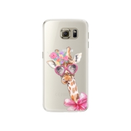 iSaprio Lady Giraffe Samsung Galaxy S6 Edge