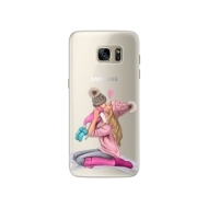 iSaprio Kissing Mom Blond and Girl Samsung Galaxy S7 Edge - cena, porovnanie