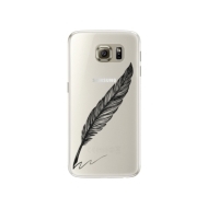 iSaprio Writing By Feather Samsung Galaxy S6 Edge - cena, porovnanie