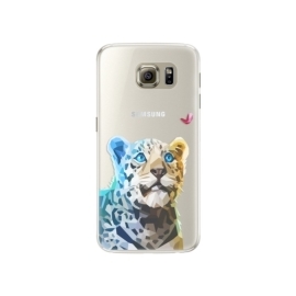 iSaprio Leopard With Butterfly Samsung Galaxy S6 Edge