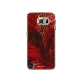 iSaprio RedMarble 17 Samsung Galaxy S6 Edge