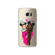 iSaprio Mama Mouse Brunette and Boy Samsung Galaxy S7 Edge - cena, porovnanie