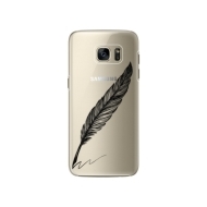iSaprio Writing By Feather Samsung Galaxy S7 Edge - cena, porovnanie