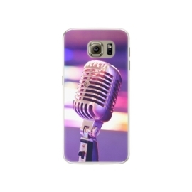 iSaprio Vintage Microphone Samsung Galaxy S6 Edge
