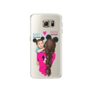 iSaprio Mama Mouse Brunette and Boy Samsung Galaxy S6 Edge - cena, porovnanie