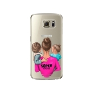 iSaprio Super Mama Boy and Girl Samsung Galaxy S6 Edge Plus - cena, porovnanie