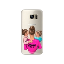 iSaprio Super Mama Two Girls Samsung Galaxy S7 Edge