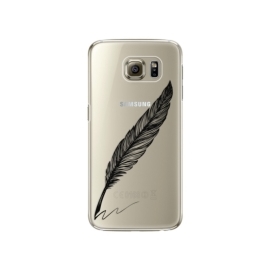 iSaprio Writing By Feather Samsung Galaxy S6 Edge Plus