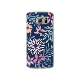 iSaprio Leaves on Blue Samsung Galaxy S6 Edge Plus