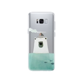 iSaprio Bear With Boat Samsung Galaxy S8 Plus