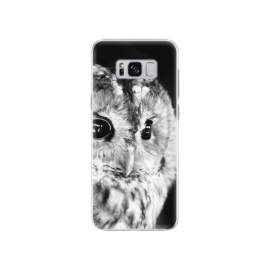 iSaprio BW Owl Samsung Galaxy S8 Plus