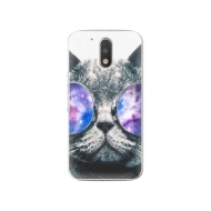iSaprio Galaxy Cat Lenovo Moto G4 / G4 Plus - cena, porovnanie