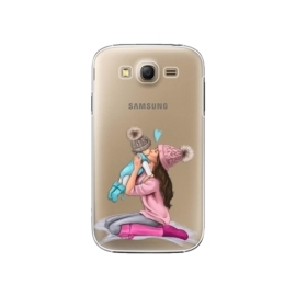 iSaprio Kissing Mom Brunette and Boy Samsung Galaxy Grand Neo Plus