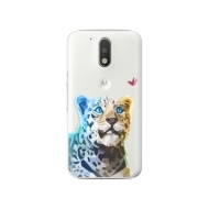 iSaprio Leopard With Butterfly Lenovo Moto G4 / G4 Plus - cena, porovnanie