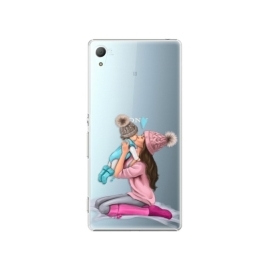 iSaprio Kissing Mom Brunette and Boy Sony Xperia Z3+ / Z4