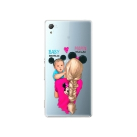 iSaprio Mama Mouse Blonde and Boy Sony Xperia Z3+ / Z4