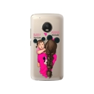iSaprio Mama Mouse Brunette and Girl Lenovo Moto G5 Plus - cena, porovnanie